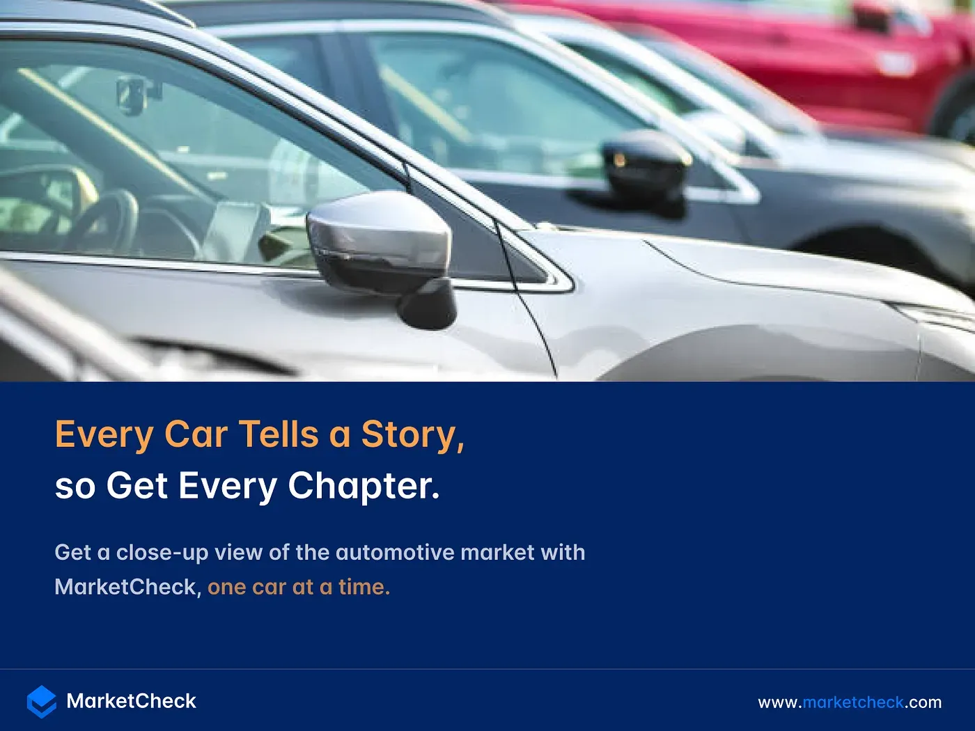 MarketCheck: Every car tells a story, so get every chapter.