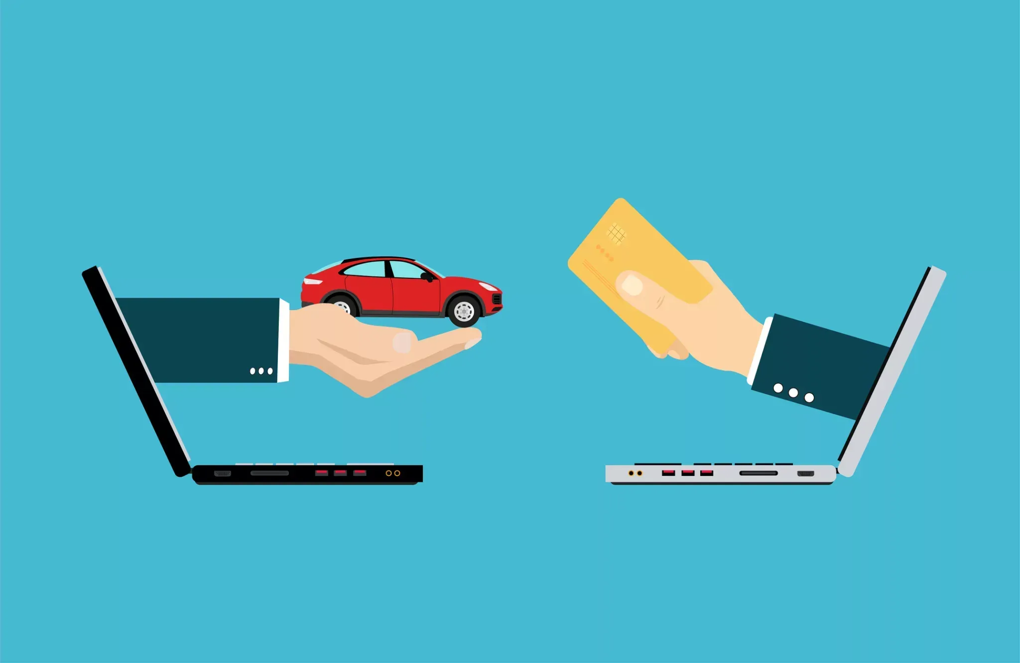 car sold online