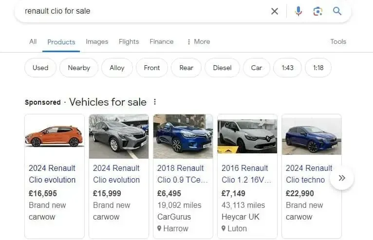 The risks of Google Vehicle Ads for car dealers?